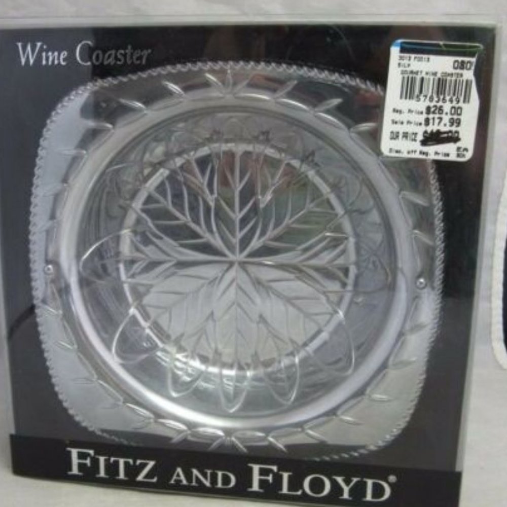 NEW Fitz & Floyd Wine Coaster